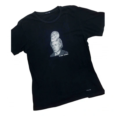 Pre-owned Andy Warhol Black Cotton T-shirt