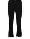 MOTHER INSIDER HIGH-RISE CROPPED JEANS,115718011625435