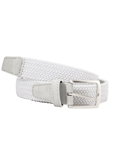 Andrea D'amico Men's P21acu2047000 White Other Materials Belt