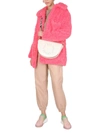 STELLA MCCARTNEY STELLA MCCARTNEY WOMEN'S PINK OTHER MATERIALS TRENCH COAT,603723SSB075560 40