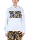 Mcq By Alexander Mcqueen Mcq Alexander Mcqueen Albion Hooded Sweatshirt In Light Blue