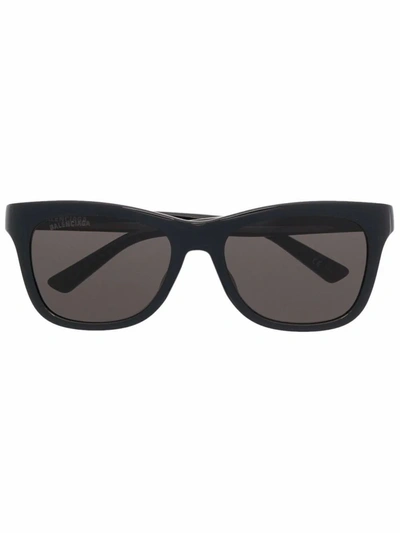 Balenciaga Men's Black Acetate Sunglasses