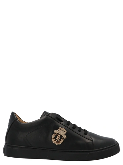 Billionaire Couture Men's Black Other Materials Sneakers