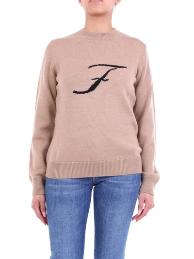 Fay Women's Beige Wool Sweater