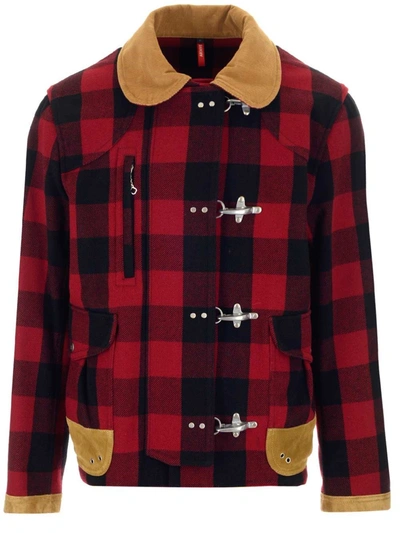 Molo Mens Red Other Materials Outerwear Jacket