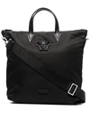 VERSACE VERSACE MEN'S BLACK POLYAMIDE BRIEFCASE,DFB8503DNY8MED41NP UNI