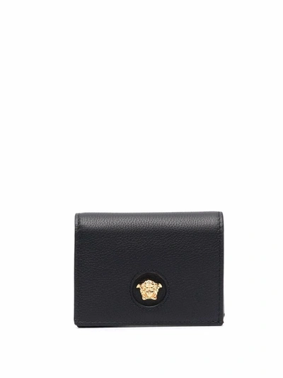 Versace Women's  Black Leather Wallet