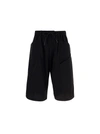 ADIDAS Y-3 YOHJI YAMAMOTO ADIDAS Y-3 YOHJI YAMAMOTO MEN'S BLACK OTHER MATERIALS SHORTS,GV4228BLACK M