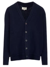 MAISON MARGIELA MAISON MARGIELA MEN'S BLUE OTHER MATERIALS CARDIGAN,S50GP0245S17785511 M