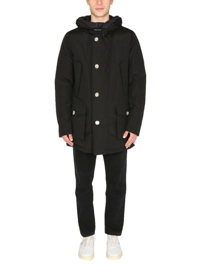 Woolrich Men's  Black Other Materials Outerwear Jacket