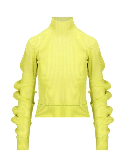 Bottega Veneta Yellow Other Materials Sweater