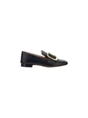 BALLY BALLY WOMEN'S BLACK OTHER MATERIALS LOAFERS,6225874BLACK 36