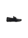 FERRAGAMO SALVATORE FERRAGAMO MEN'S BLACK OTHER MATERIALS LOAFERS,741584NERO 5.5