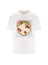 LOEWE LOEWE MEN'S WHITE OTHER MATERIALS T-SHIRT,H526Y22J312100 L