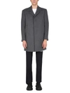 THOM BROWNE THOM BROWNE MEN'S GREY OTHER MATERIALS TRENCH COAT,MOC001A07509035 3