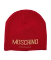 MOSCHINO MOSCHINO WOMEN'S RED OTHER MATERIALS HAT,65294M236212007 UNI