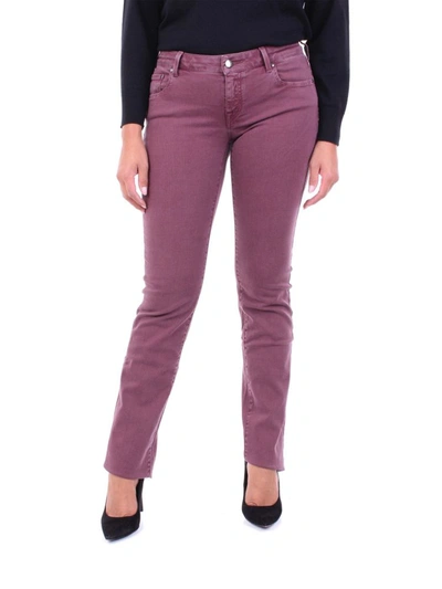 Jacob Cohen Trousers Five Pockets Women Burgundy