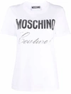 MOSCHINO MOSCHINO WOMEN'S WHITE COTTON T-SHIRT,A070655403001 38