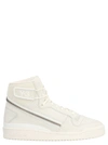 ADIDAS Y-3 YOHJI YAMAMOTO ADIDAS Y-3 YOHJI YAMAMOTO MEN'S WHITE LEATHER SNEAKERS,GY7909 9