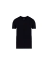 THOM KROM THOM KROM MEN'S BLACK OTHER MATERIALS T-SHIRT,MTS599BLACK S