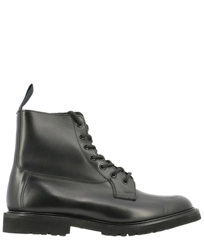 Tricker's Mens Black Ankle Boots