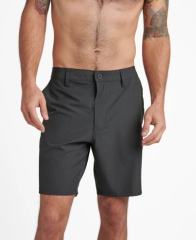Reef Men's Medford Button Front Shorts In Caviar