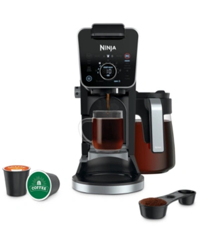 Ninja Cfp301 Dualbrew Pro Specialty Coffee System, Single-serve, Compatible With K-cups & 12-cup Drip Coff In Black,stainless Steel