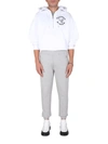 Alexander Mcqueen Men's Skull Sweatshirt In White