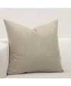 F. Scott Fitzgerald F Scott Fitzgerald Winter Kiss Decorative Pillow, 26" X 26" In Light Beig