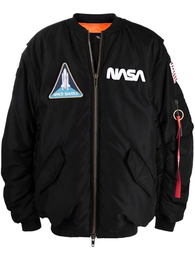 BALENCIAGA NASA 多贴花飞行员夹克