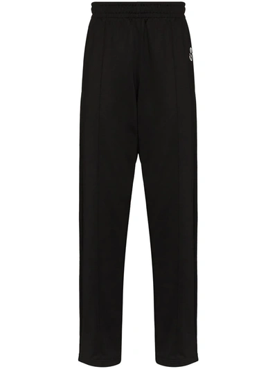Isabel Marant Inays Embroidered Logo Track Pants In Black