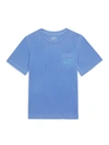 Vineyard Vines Kids' Little Boy's & Boy's Neon Vintage Whale Pocket T-shirt In Tide Blue