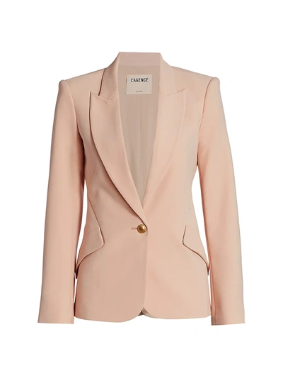 L Agence Chamberlain Blazer In Petal