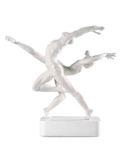 Lladrò Art Of Movement Dancers Figurine In White