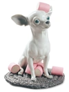 Lladrò Chihuahua With Marshmallows Dog Figurine In Multi