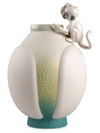 Lladrò Porcelain Monkey Vase