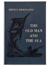 Graphic Image The Old Man And The Sea In Blue
