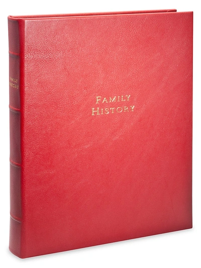Graphic Image Family History In Red