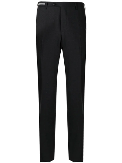 Corneliani Slim-cut Tailored Trousers In Grey
