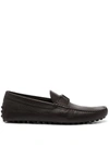 TOD'S GOMMINI LEATHER PENNY LOAFERS