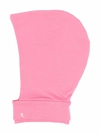 Raf Simons Pink Hoodie Neckpiece Beanie In Rosa