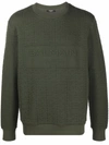 Balmain Men Sweatshirt In Grün