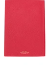 Smythson Soho Logo-print Notebook In Red