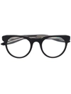Nike Round Frame Glasses In Black