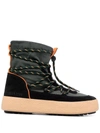 Moon Boot Mtrack Sport Khaki Boots In Green