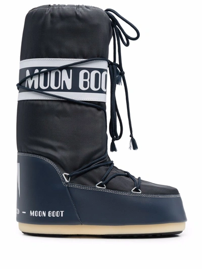 Moon Boot Icon Snow Boots In Blue