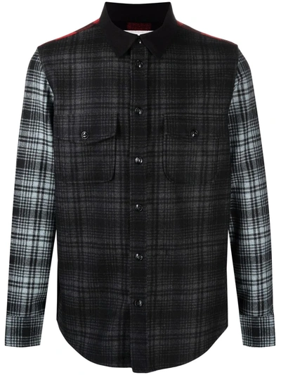 WOOLRICH ALASKAN PATCHWORK OVERSHIRT