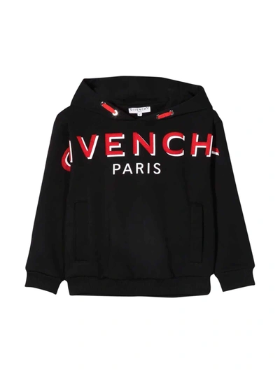 Givenchy Kids' Unisex Black Sweatshirt In Nero