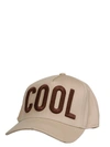 Dsquared2 Embroidered-slogan Baseball Cap In Brown