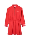 GIVENCHY RED SWEATSHIRT DRESS,H12172 991
